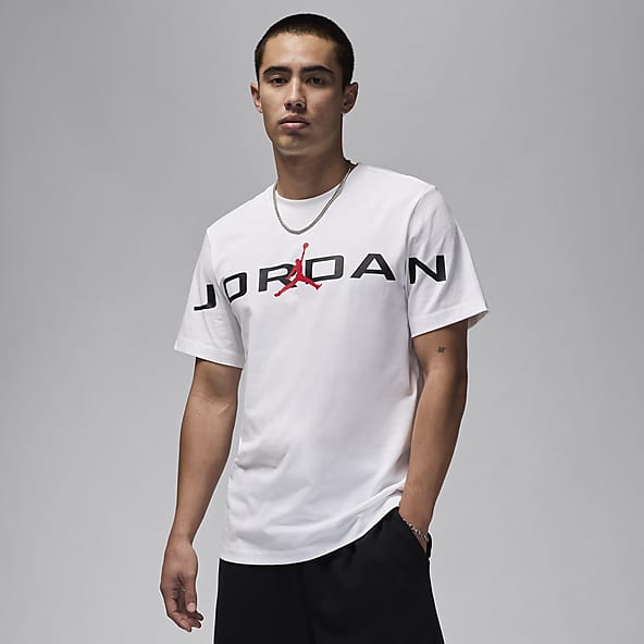 All white jordan shirt cheap